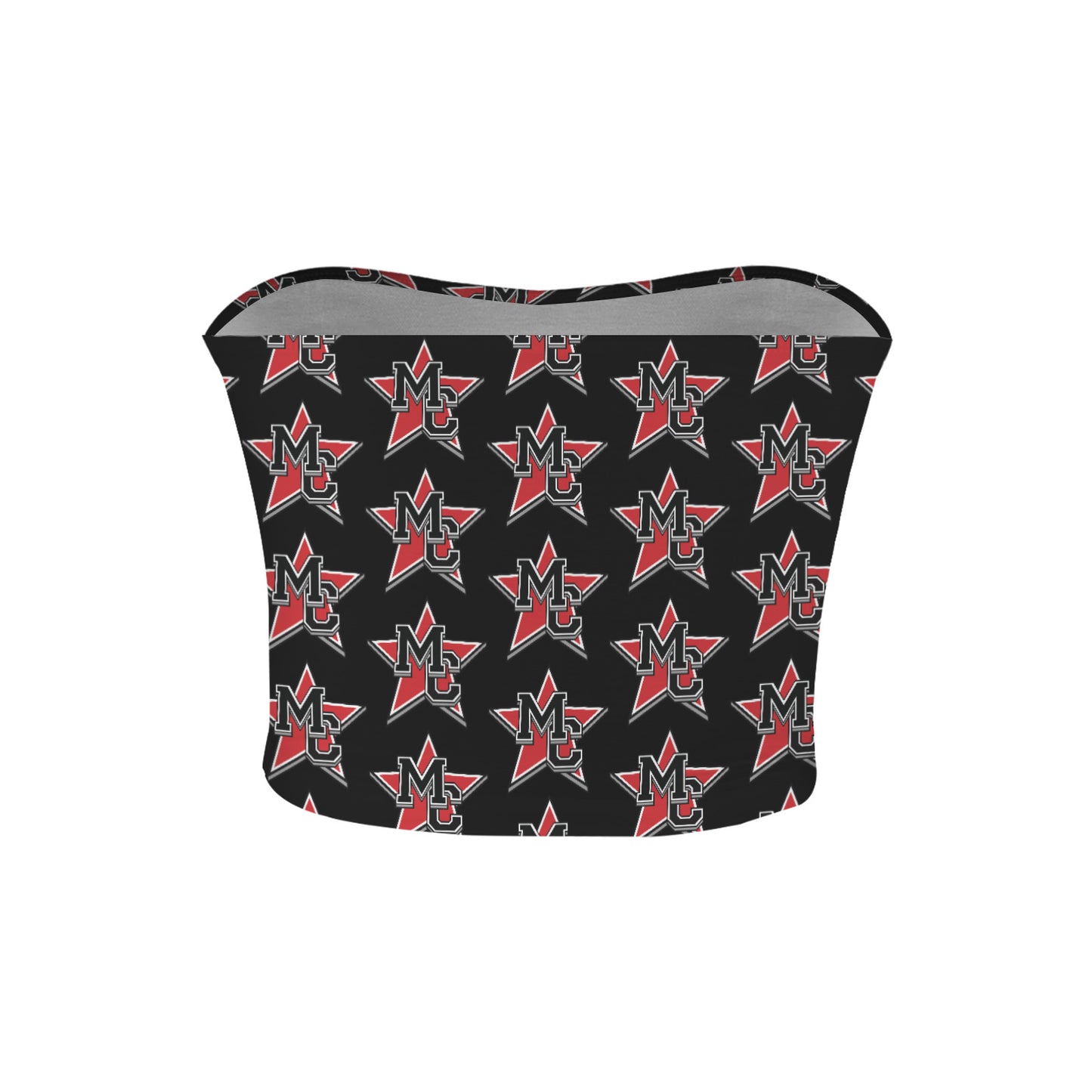 Backless Tube Crop Top