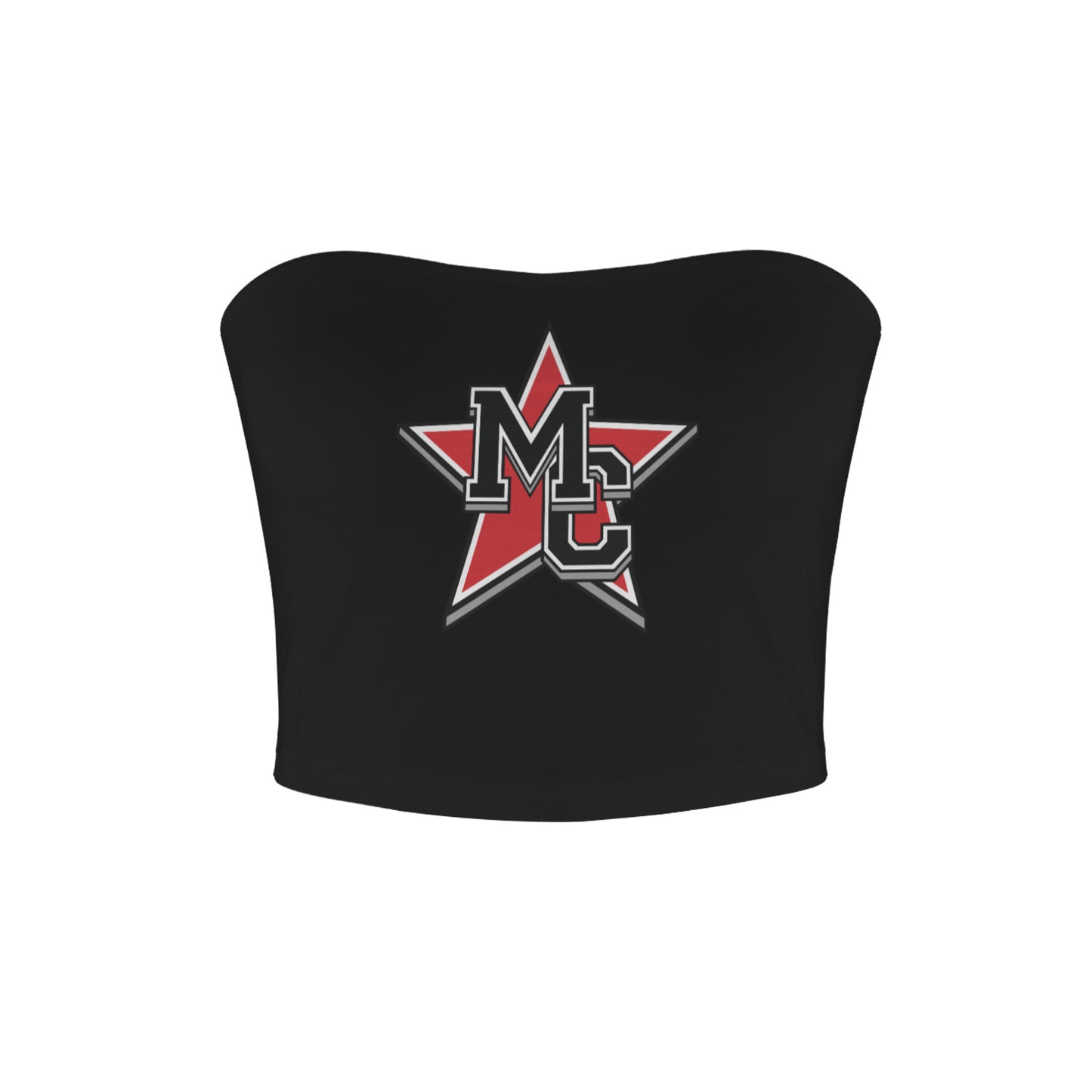 Backless Tube Crop Top